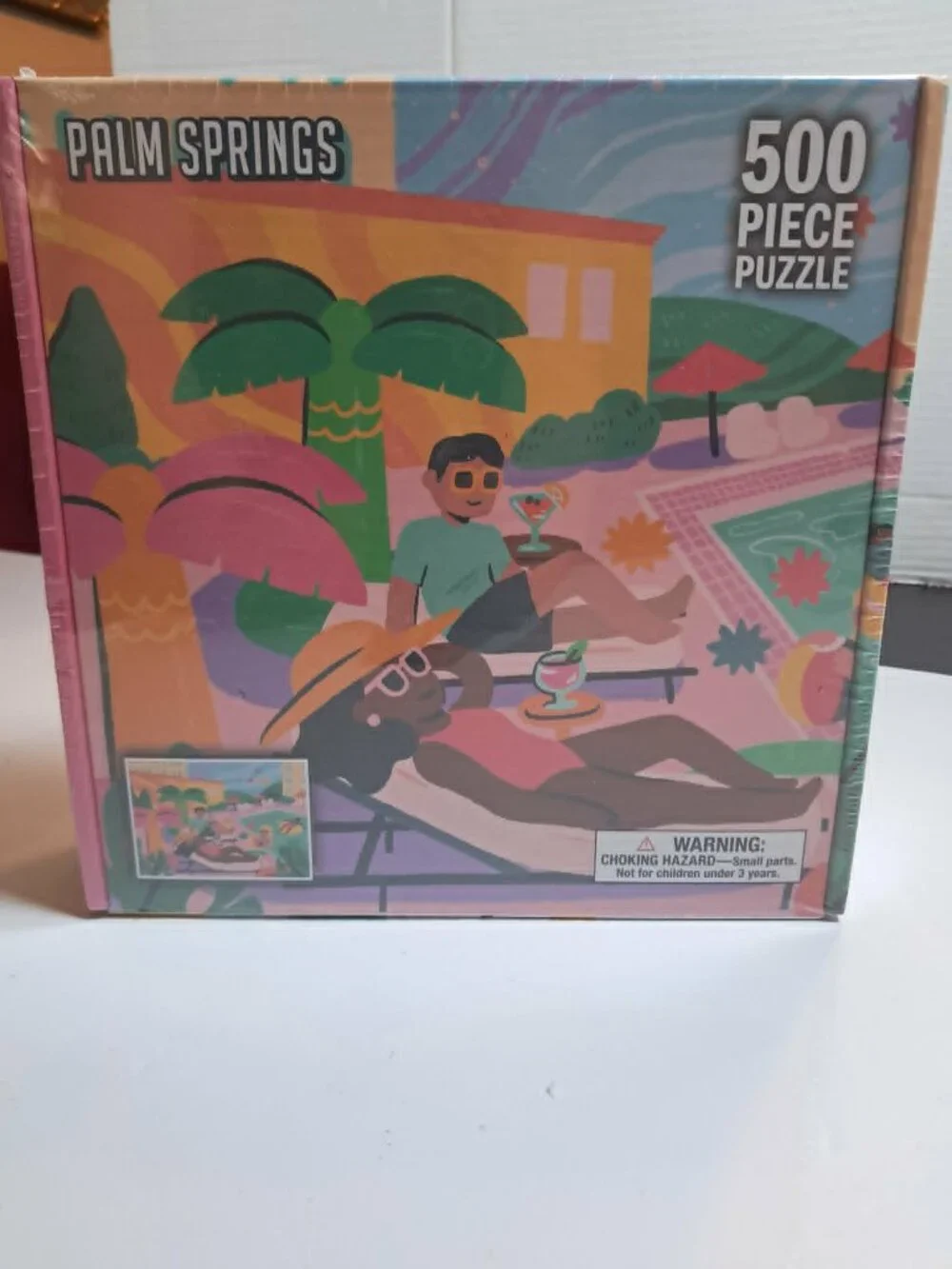 Palm Springs 500 Piece Jigsaw Puzzle de.bored